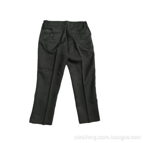 Boys' Stripe Basic TR Pants Suit Pants